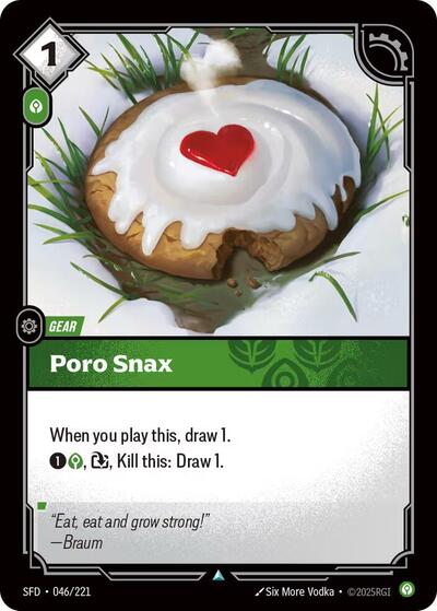 Poro Snax - Foil (Spiritforged)(SFD-046/221)(U)