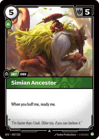 Simian Ancestor (Spiritforged)(SFD-047/221)(U)