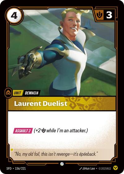 Laurent Duelist (Spiritforged)(SFD-156/221)(C)