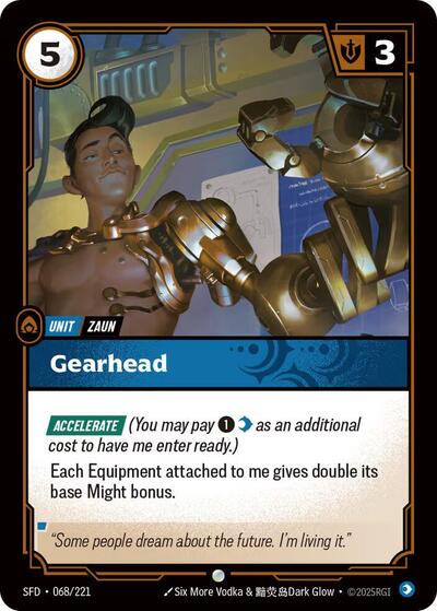 Gearhead - Foil (Spiritforged)(SFD-068/221)(C)