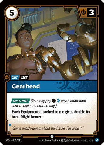 Gearhead - Foil (Spiritforged)(SFD-068/221)(C)