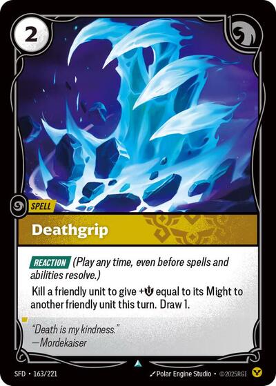 Deathgrip (Spiritforged)(SFD-163/221)(U)