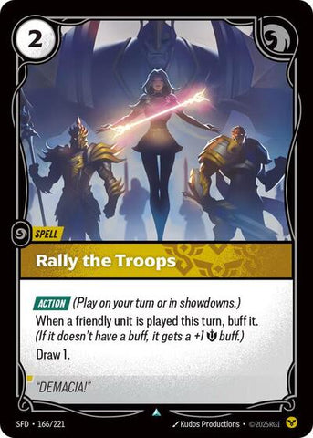 Rally the Troops (Spiritforged)(SFD-166/221)(U)