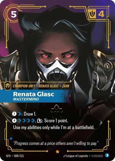 Renata Glasc, Mastermind - Foil (Spiritforged)(SFD-088/221)(E)