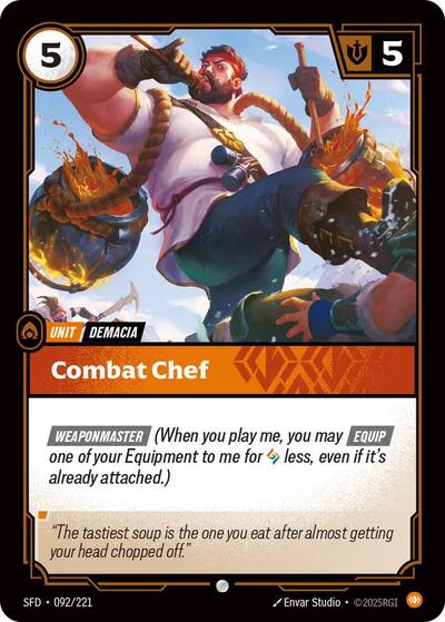 Combat Chef (Spiritforged)(SFD-092/221)(C)