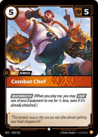 Combat Chef (Spiritforged)(SFD-092/221)(C)