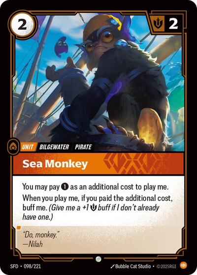 Sea Monkey - Foil (Spiritforged)(SFD-098/221)(C)
