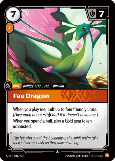 Fae Dragon - Foil (Spiritforged)(SFD-101/221)(U)
