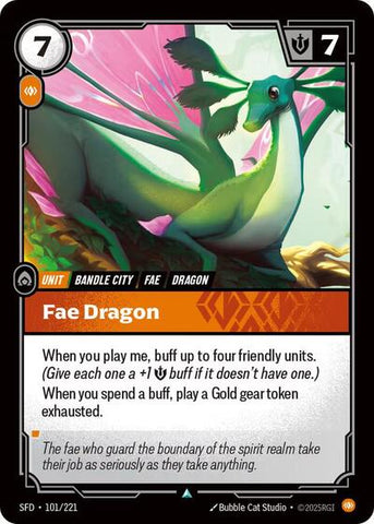 Fae Dragon (Spiritforged)(SFD-101/221)(U)