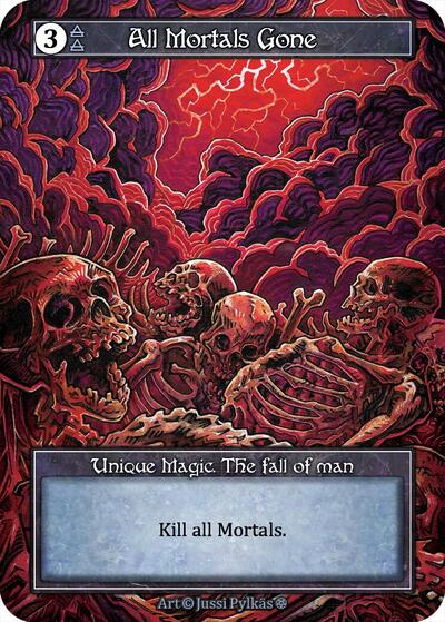 All Mortals Gone - Foil (Gothic)(UN)