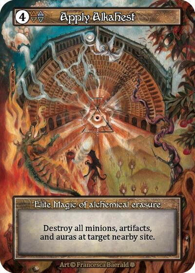 Apply Alkahest - Foil (Gothic)(EL)