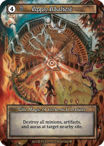 Apply Alkahest - Foil (Gothic)(EL)