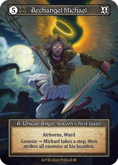 Archangel Michael - Foil (Gothic)(UN)