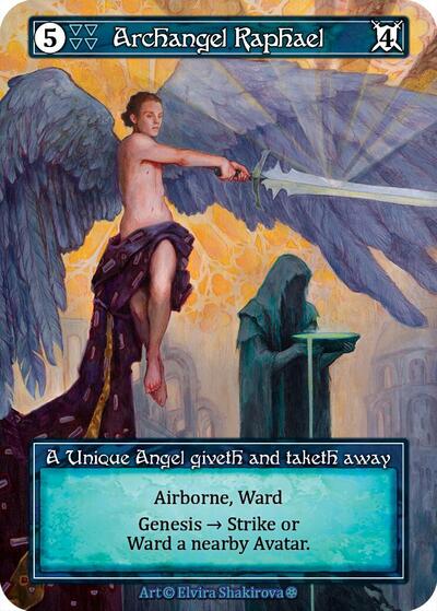 Archangel Raphael - Foil (Gothic)(UN)