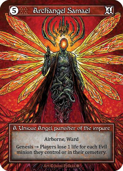 Archangel Samael - Foil (Gothic)(UN)