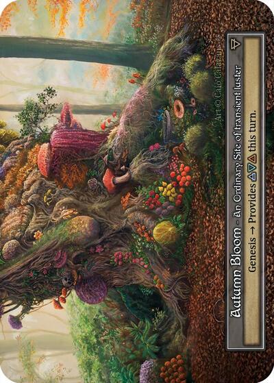 Autumn Bloom - Foil (Gothic)(OR)