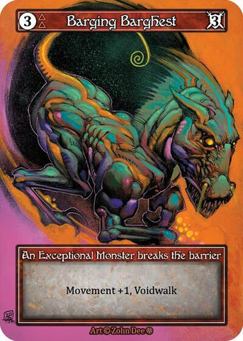 Barging Barghest - Foil (Gothic)(EX)