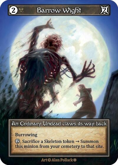 Barrow Wight - Foil (Gothic)(OR)