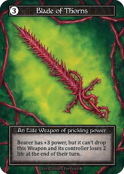 Blade of Thorns - Foil (Gothic)(EL)