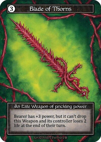 Blade of Thorns - Foil (Gothic)(EL)