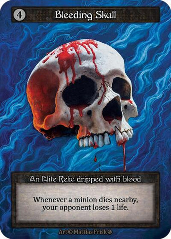 Bleeding Skull (Gothic)(EL)