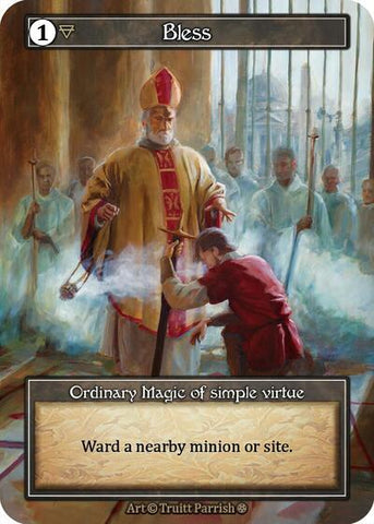 Bless - Foil (Gothic)(OR)