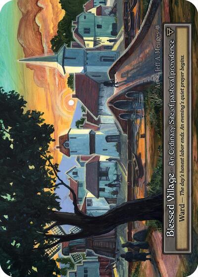 Blessed Village - Foil (Gothic)(OR)