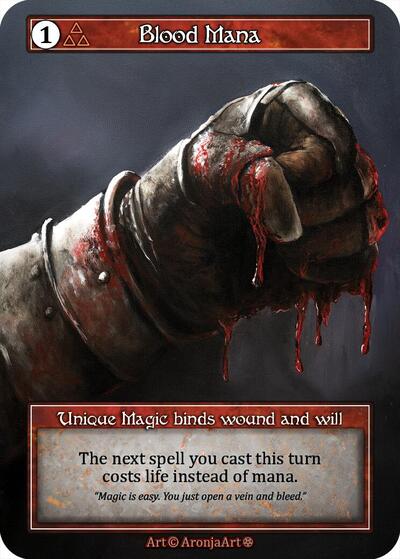 Blood Mana - Foil (Gothic)(UN)