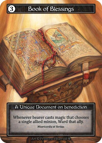 Book of Blessings - Foil (Gothic)(UN)
