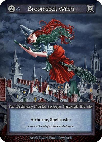 Broomstick Witch (Gothic)(OR)