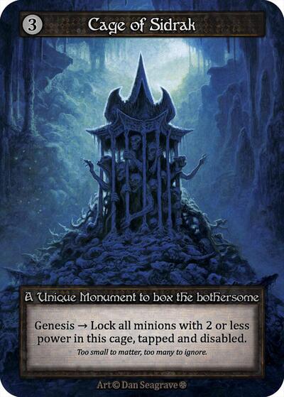 Cage of Sidrak (Gothic)(UN)