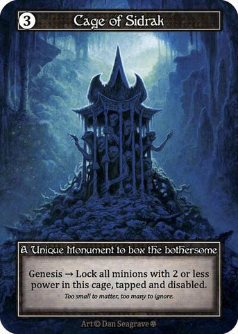 Cage of Sidrak - Foil (Gothic)(UN)