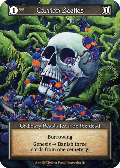 Carrion Beetles - Foil (Gothic)(OR)