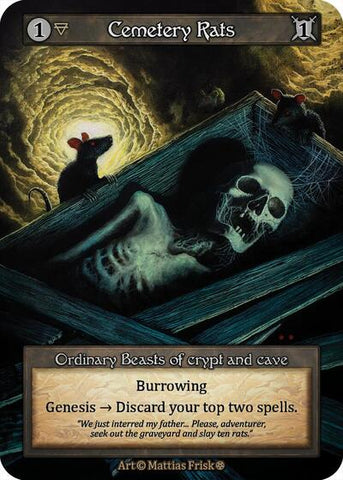 Cemetery Rats (Gothic)(OR)