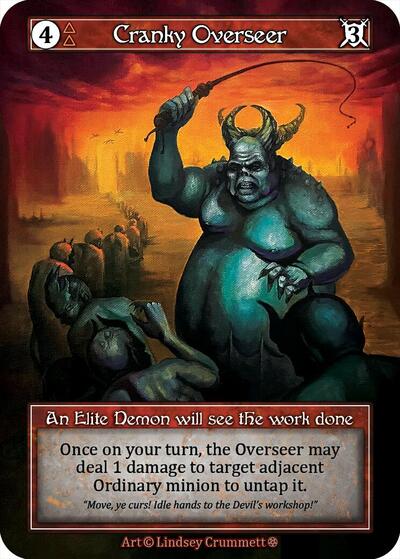 Cranky Overseer - Foil (Gothic)(EL)