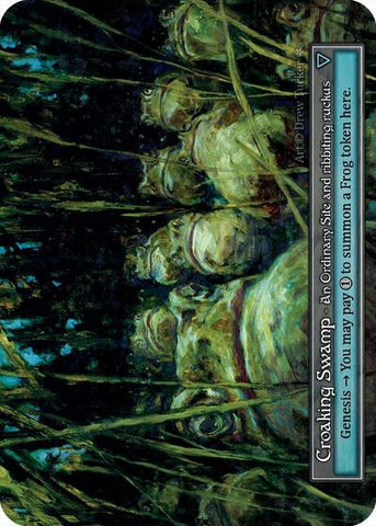 Croaking Swamp - Foil (Gothic)(OR)
