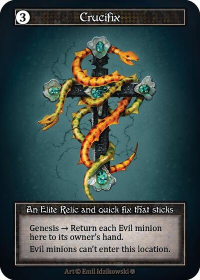 Crucifix - Foil (Gothic)(EL)