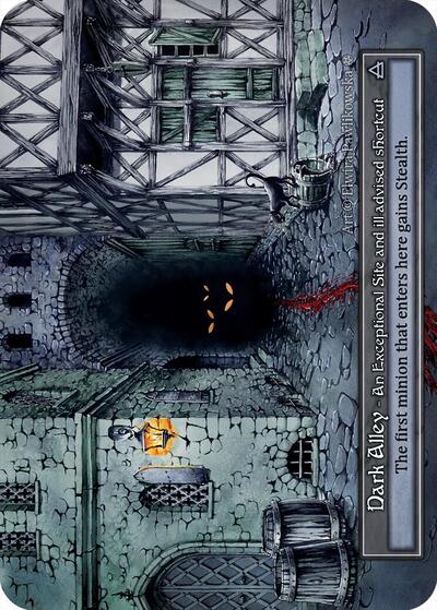 Dark Alley - Foil (Gothic)(EX)