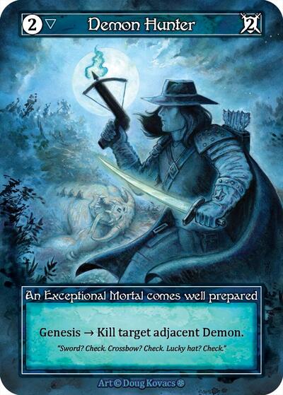 Demon Hunter - Foil (Gothic)(EX)