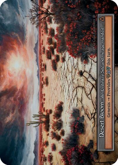 Desert Bloom - Foil (Gothic)(OR)