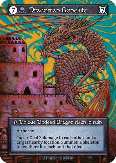 Draconian Bonekite - Foil (Gothic)(UN)