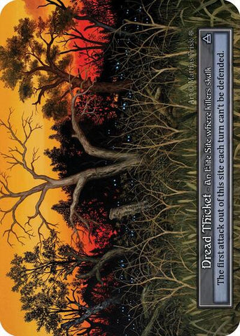 Dread Thicket - Foil (Gothic)(EL)