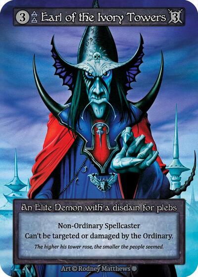 Earl of the Ivory Towers (Gothic)(EL)