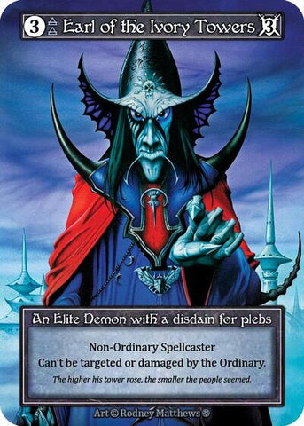 Earl of the Ivory Towers - Foil (Gothic)(EL)