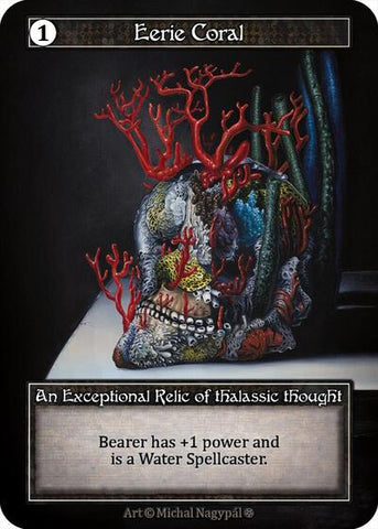 Eerie Coral - Foil (Gothic)(EX)