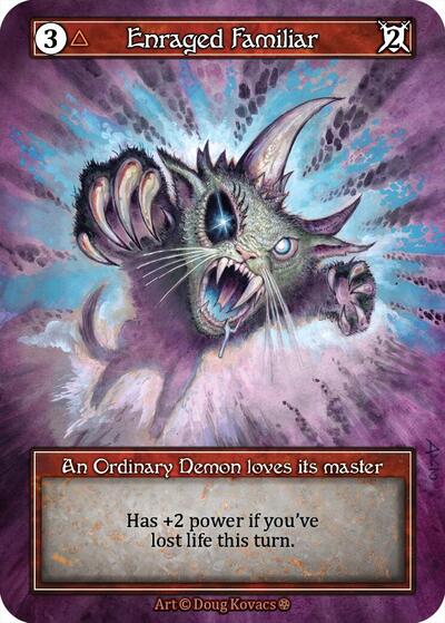 Enraged Familiar - Foil (Gothic)(OR)