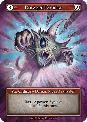 Enraged Familiar - Foil (Gothic)(OR)