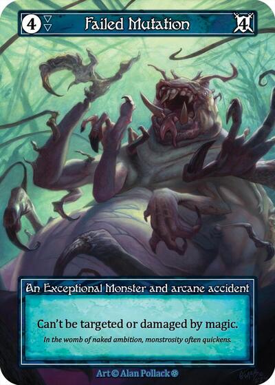 Failed Mutation - Foil (Gothic)(EX)