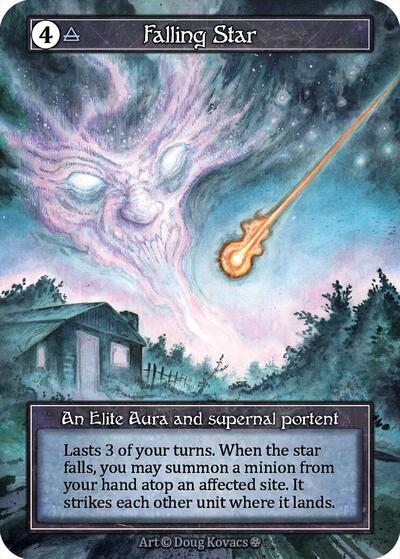 Falling Star - Foil (Gothic)(EL)