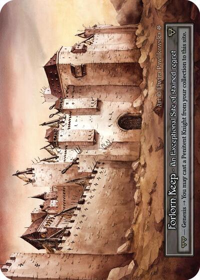 Forlorn Keep - Foil (Gothic)(EX)